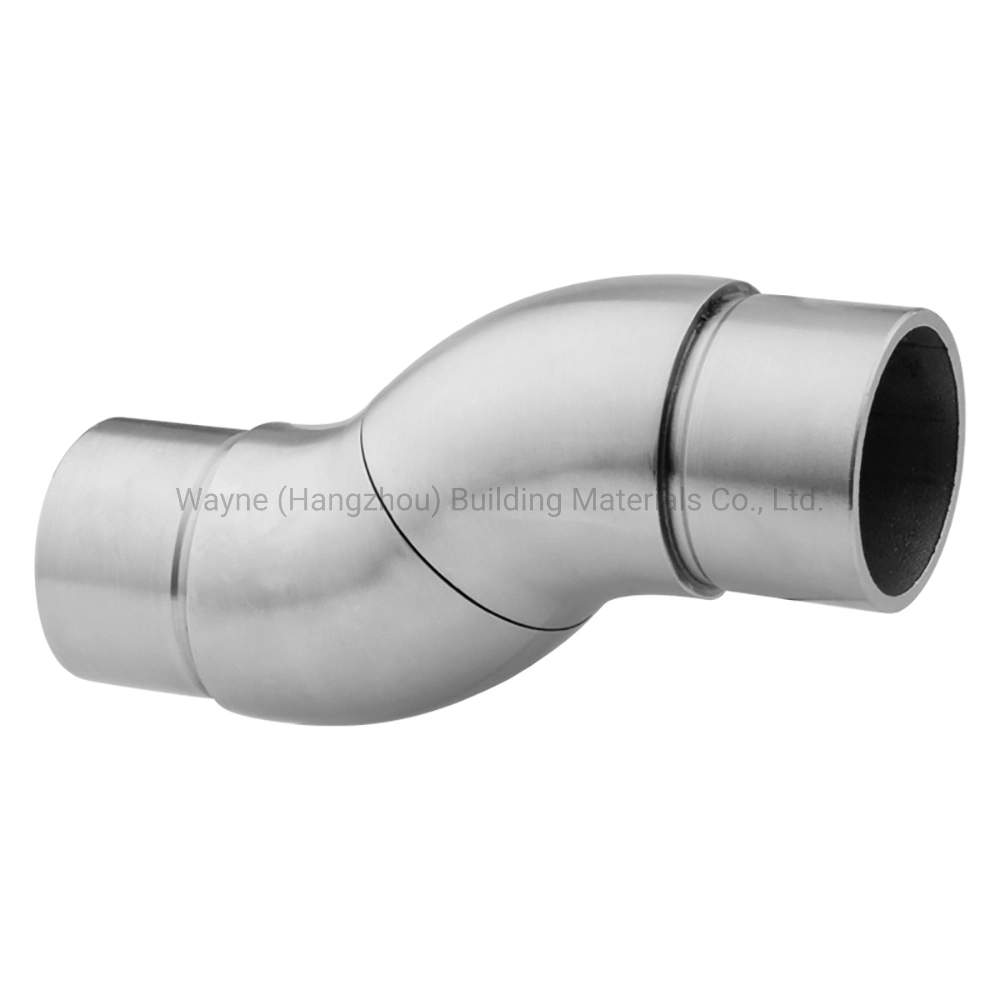 Wholesale Stainless Steel 360 Degree Pipe Railing Handrail Installation Elbow / Bend V2006