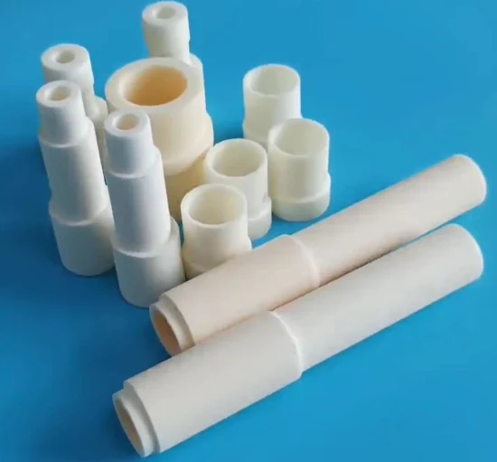 Manufacturer Customization Wear-Resistant Anti-Corrosion Insulation Heat-Treatment Refractory Sintering Non-Standard Alumina Ceramic Mechanical Pipes Tubes