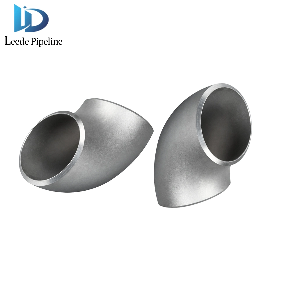 Butt Welding Seamless Large and Small Diameter Stainless Steel Pipe Fittings Forged 45/60/90d Elbow