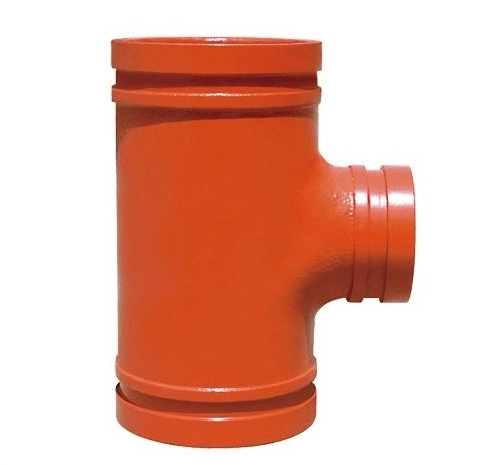 Rigid or Flexible Couplings/Reducing Tee/Mechanical Tee/Elbow/Cross/Flange/Reducer/Cap/Grooved Pipe Fittings Grooved Couplings and Fittings for Fire Protection