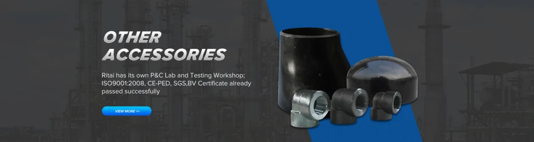 Carbon Steel Pipe Fittings ASTM/ASME/ANSI B16.9 A234wpb Butt Weld 2&prime;&prime;-24&prime;&prime; Sch40 CS