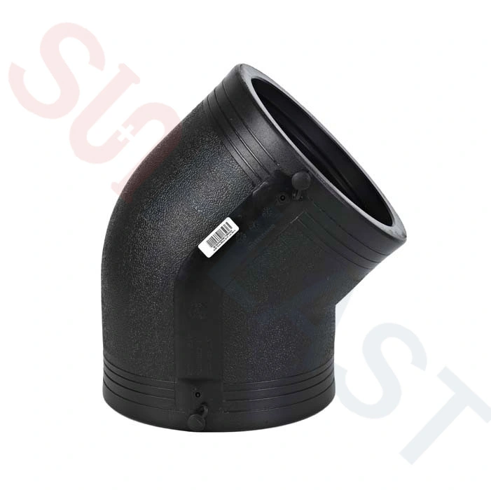 PE100 PE80 Water Well Flexible Black Pipe Blue Line HDPE Pipes