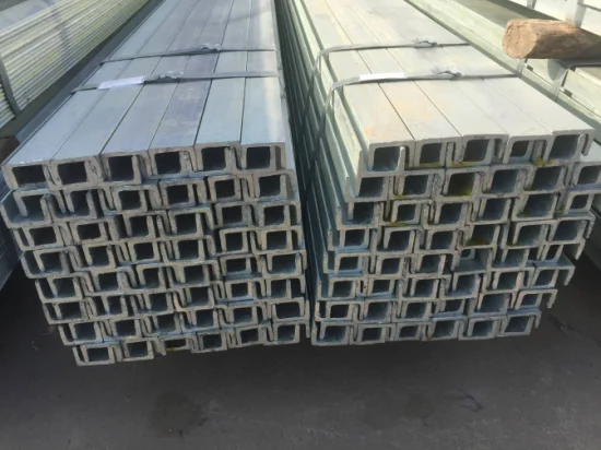 Special Hot Selling China Technology Production Galvanized Steel Channel U Channel Steel