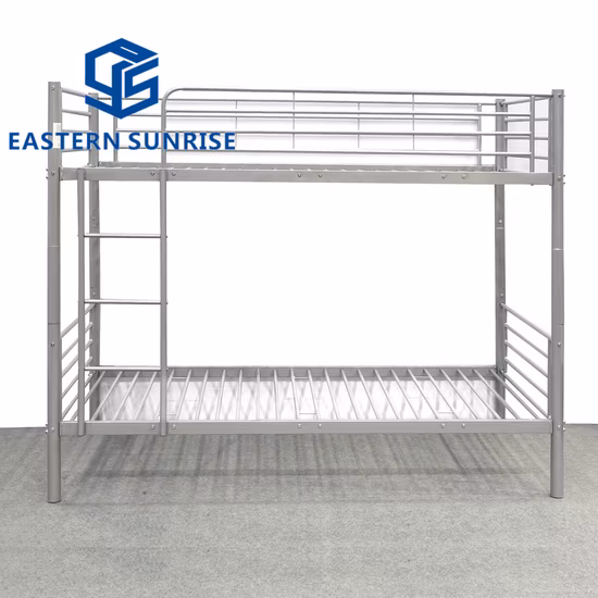 for Soldier Use Green Metal Bunk Bed Double Deck Steel Bed